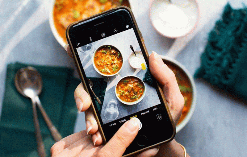 Instagram Caption Copy for Food Photos (A taste of heaven in every forkful)
