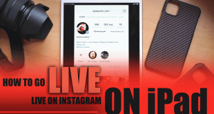 Go Live on Instagram on iPad