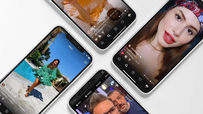 "Smartphone screen showing Instagram app with Reels being blocked or hidden for a customized experience