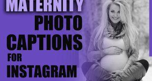 Maternity Photo Captions for Instagram