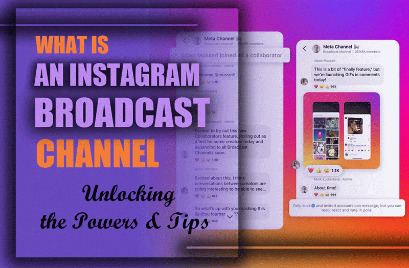 Instagram Broadcast Channel