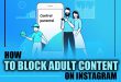 Block adult content on Instagram for safer browsing.