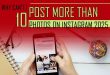 how to upload multiple photos in one Instagram post