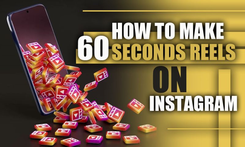 How to make a 60 second Instagram Reel step by step tutorial