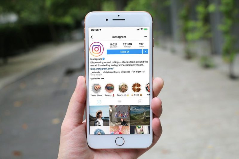 Instagram cache clear settings for update problems