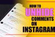 Unhide Instagram comments step-by-step tutorial for 2025