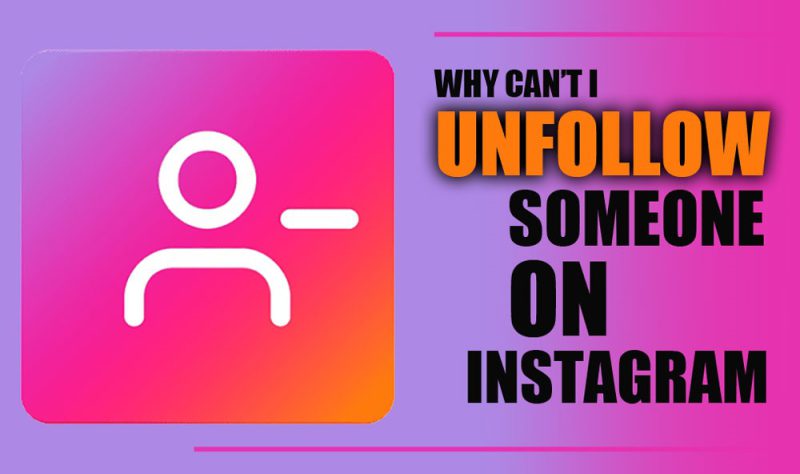 Instagram unfollow button not working on mobile app