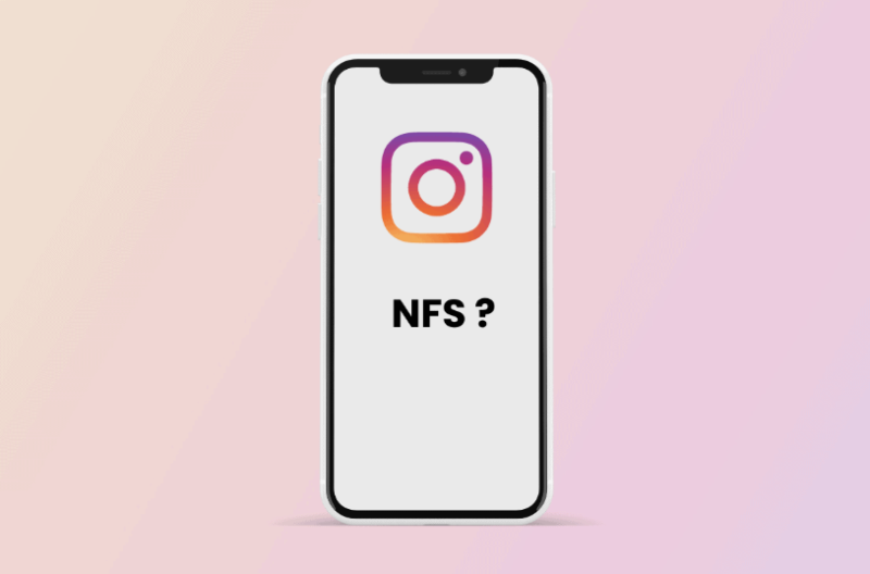 NFS abbreviation meaning on Instagram posts and stories