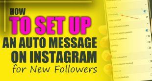 Set up auto message on Instagram using ManyChat dashboard