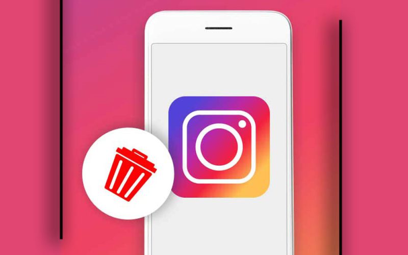 A visual guide on checking the 'Account Status' page in Instagram settings to see if a post was removed for a policy violation and how to appeal the decision.