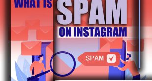Example of spam comments on Instagram with promotional links and irrelevant emojis