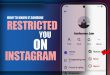 An illustration of a smartphone showing an Instagram profile with a magnifying glass over the comments, symbolizing how to know if someone restricted you.