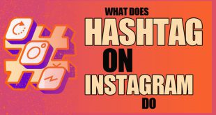 A smartphone showing an Instagram post with highlighted hashtags to illustrate their importance for content discoverability.