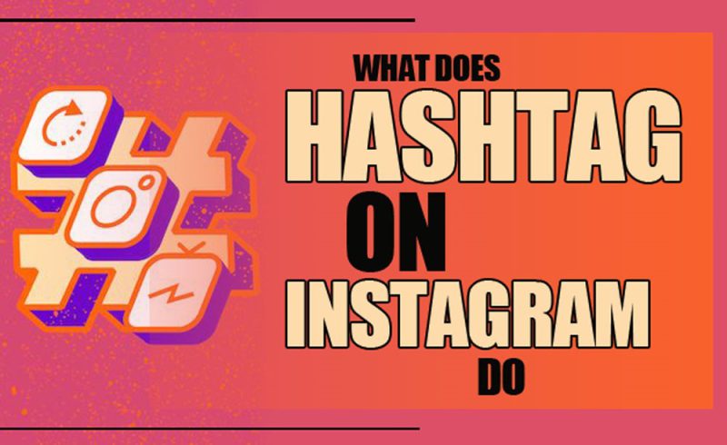 A smartphone showing an Instagram post with highlighted hashtags to illustrate their importance for content discoverability.