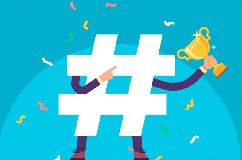 A graph showing increased Instagram growth and engagement achieved by using the best hashtags for engagement.
