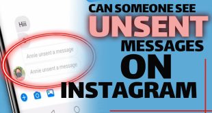 A person holding a phone with the Instagram app open, looking concerned about whether someone can see an unsent message.