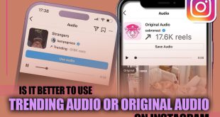 A content creator deciding between using trending audio vs original audio on Instagram Reels to maximize reach and engagement.