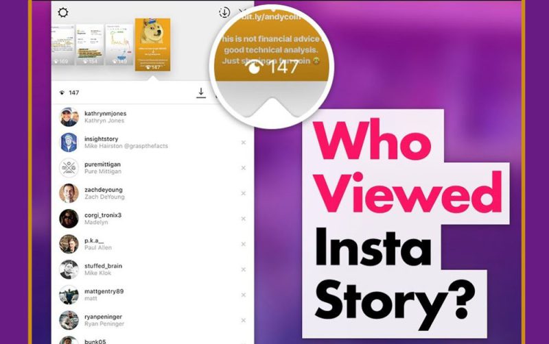 Instagram notification list displaying a user mention tag, indicating a story reshare.
