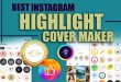 A collection of trendy and aesthetic designs created with the best Instagram highlight cover maker tools for 2025.
